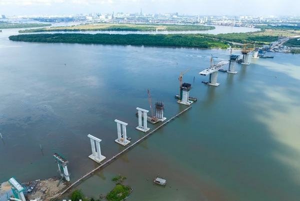 Cầu Nhơn Trạch kết nối Đồng Nai với Tp.Hồ Chí Minh 'về đích' sớm 4 tháng
