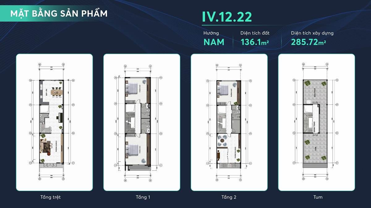 nhà phố Đông Tăng Long 12.22