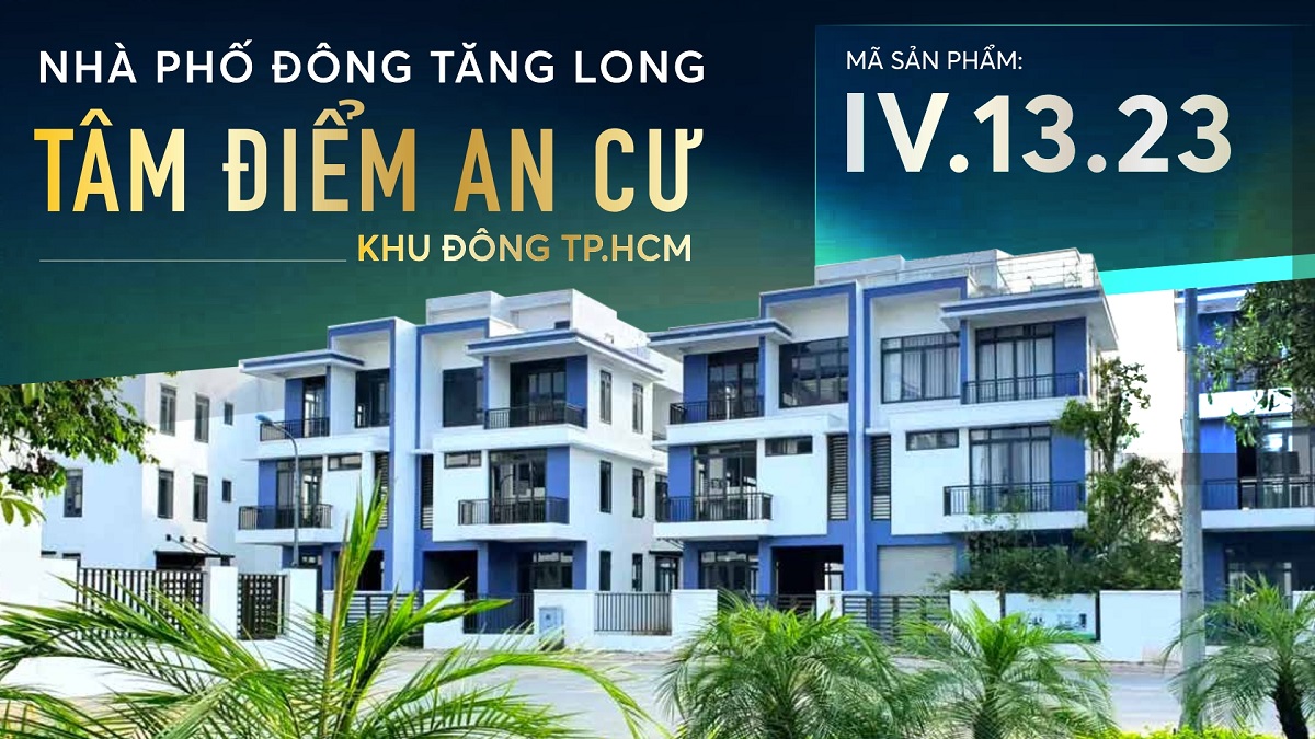 Nhà phố Đông Tăng Long 13.23